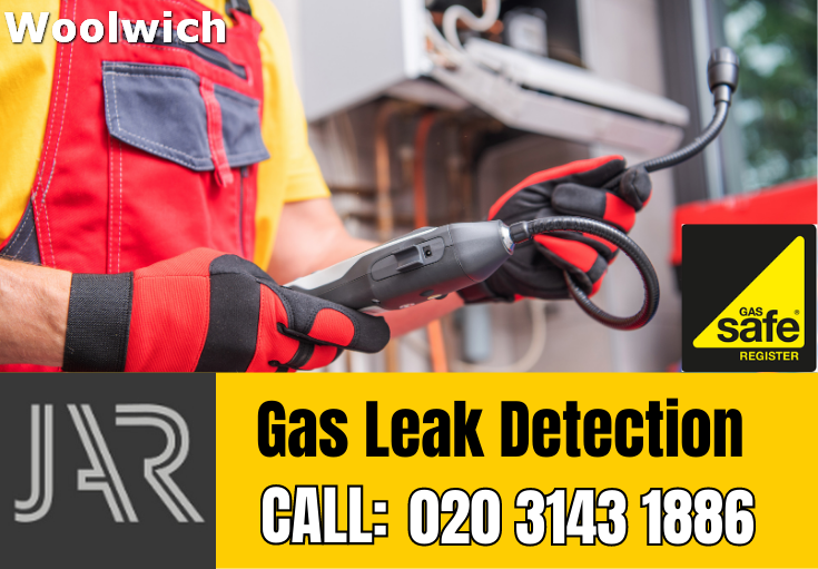 gas leak detection Woolwich
