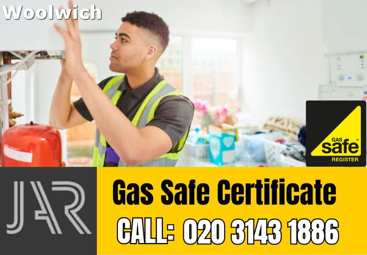 gas safe certificate Woolwich
