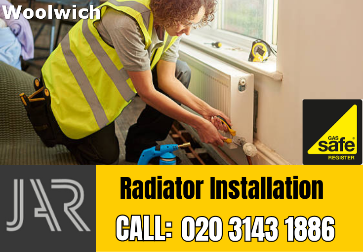 radiator installation Woolwich